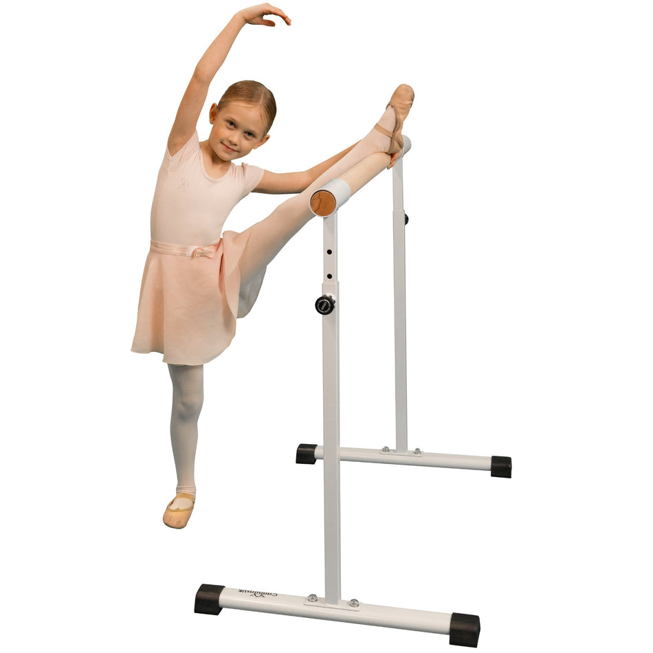 Freestanding and portable Ballet / stretch Barre 110cm (with extension option)