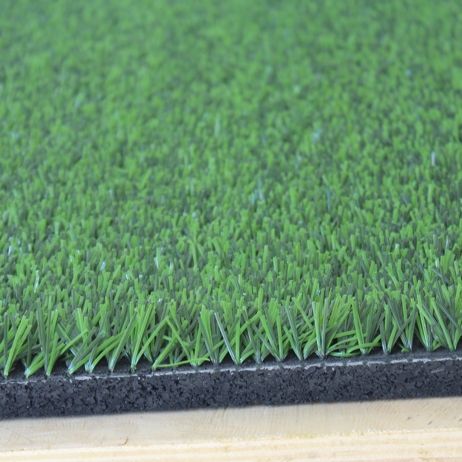 13m2 single garage package, Artificial Grass topped rubber floor tiles 2nd edition (Active)