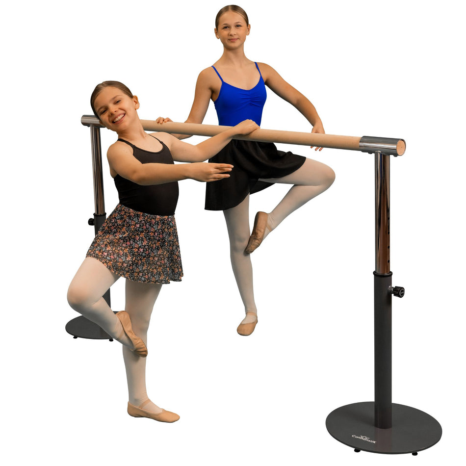 Commercial Freestanding and portable Ballet Barre Dancing Bar 175cm (with extension option)