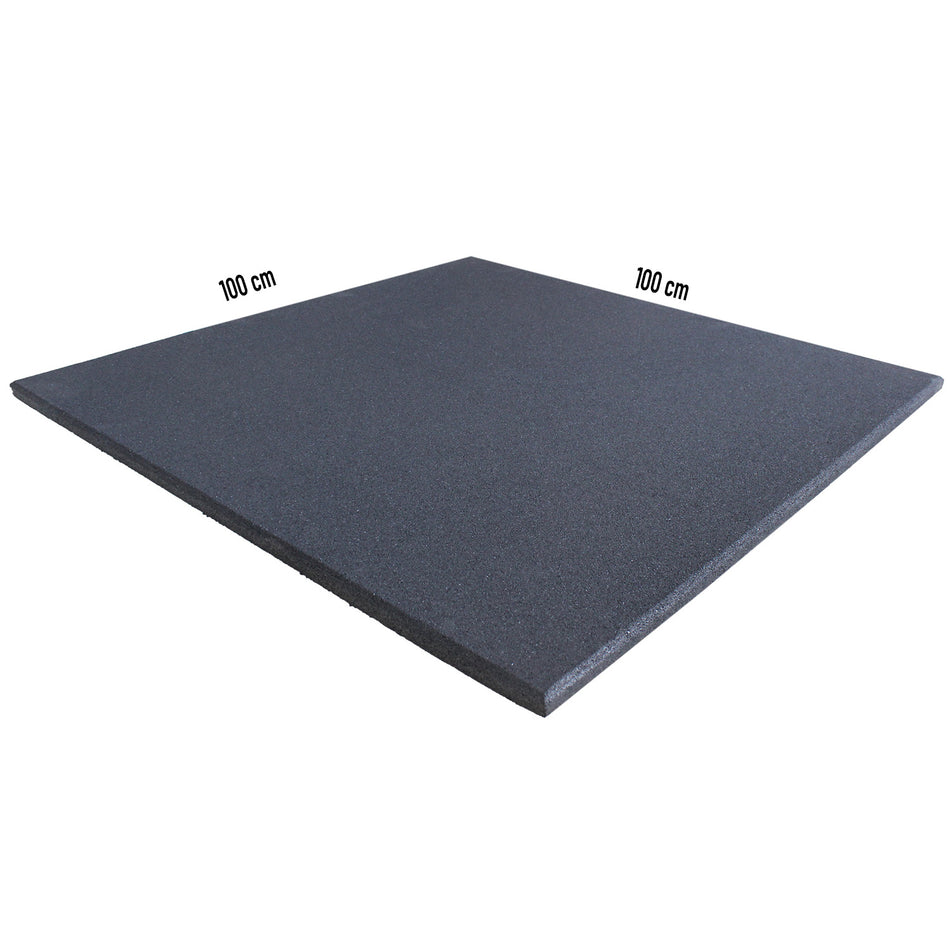 13m2 single garage package, Flatline Pro Grey Rubber Gym Flooring