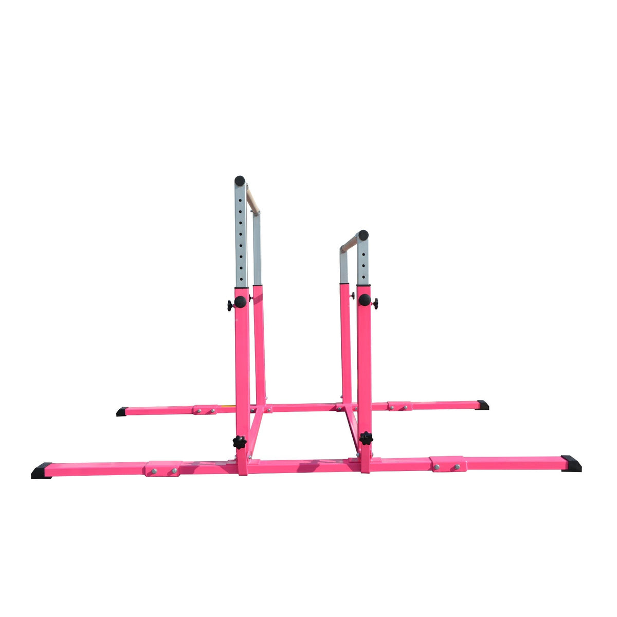 Cannons UK Junior Pro Adjustable 3-5ft Parallel Bars Pink - Cannons UK