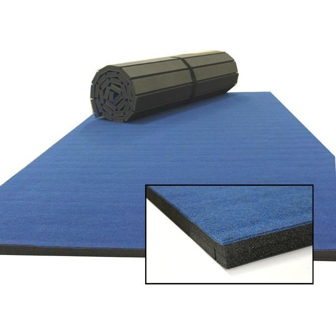 Cannons Foldable Gymnastics Mat with carry handles 8ft x 4ft x 50mm